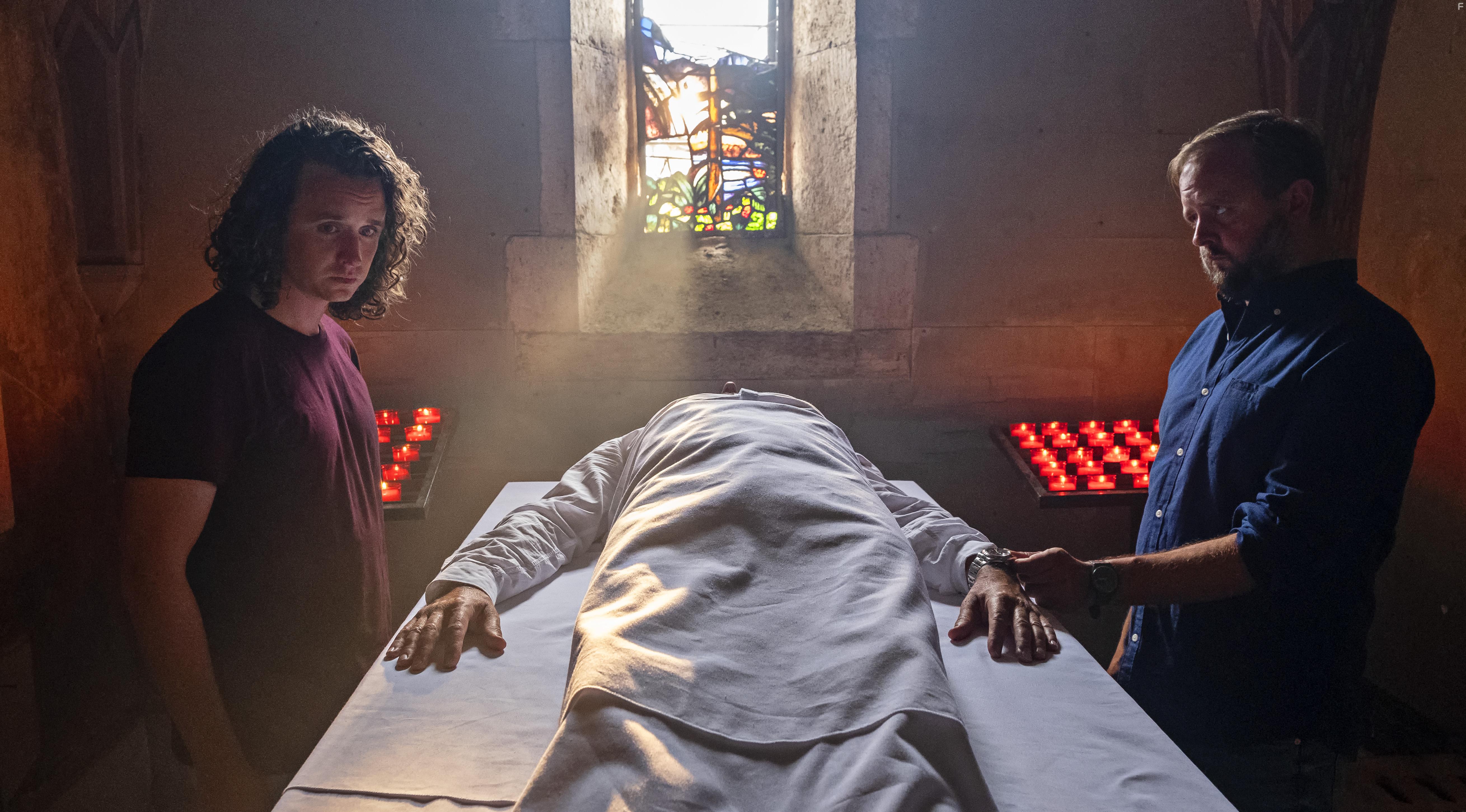 Magnus Millang and Emil Millang in Selvhenter (2019)