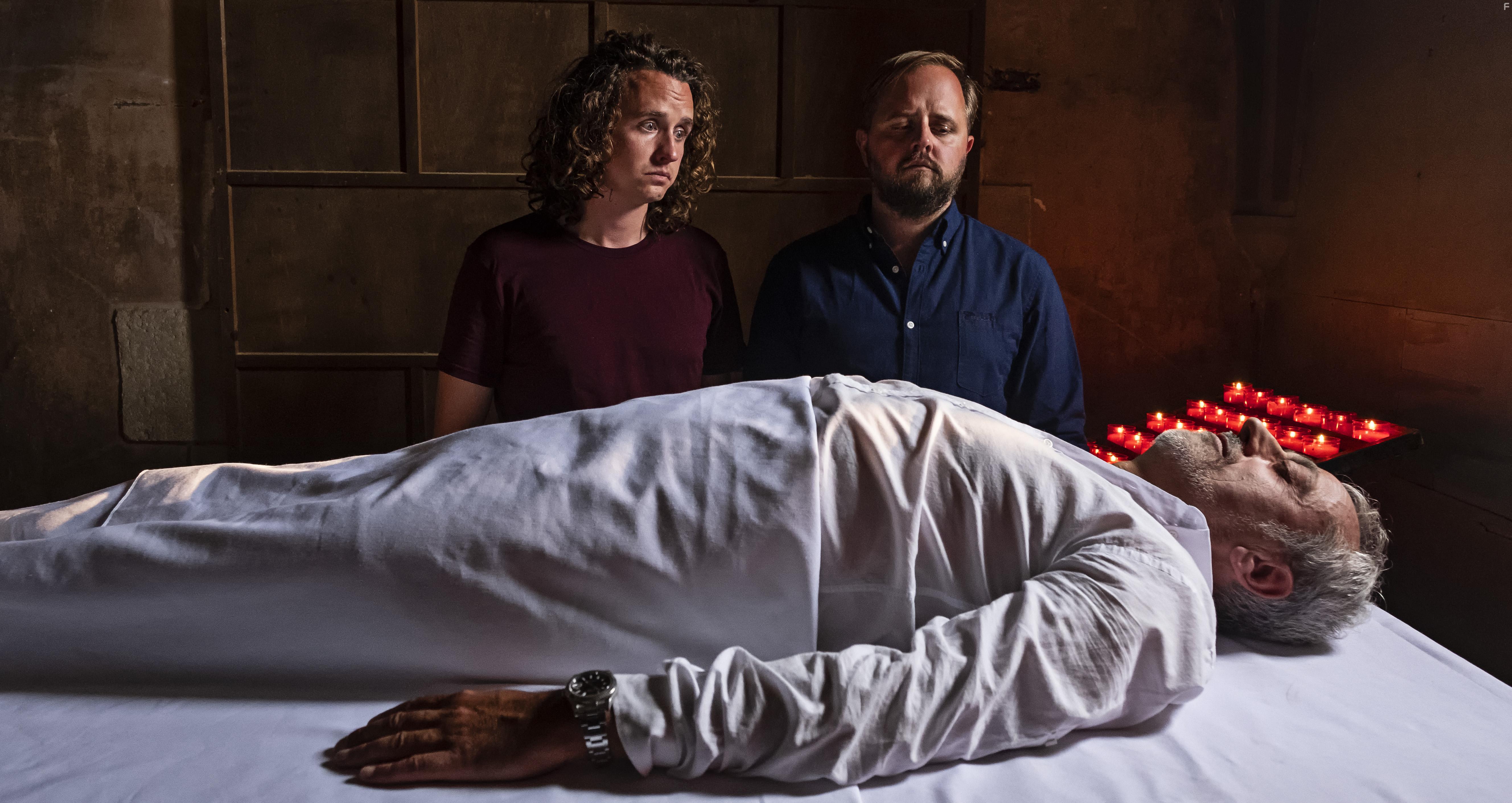 Jordi Temprado, Magnus Millang, and Emil Millang in Selvhenter (2019)