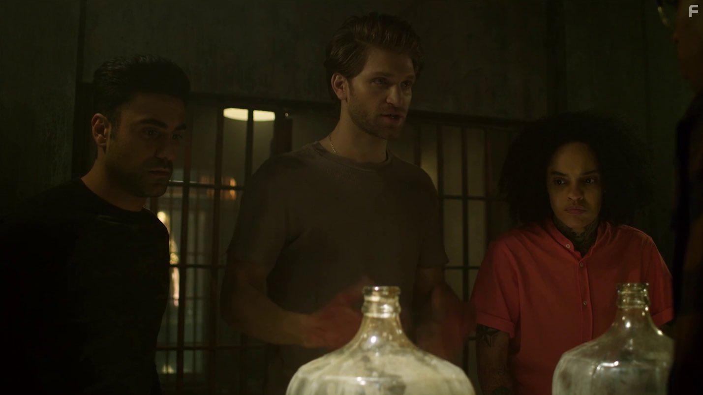 Keegan Allen, Siya, and George Janko in Follow Me (2020)