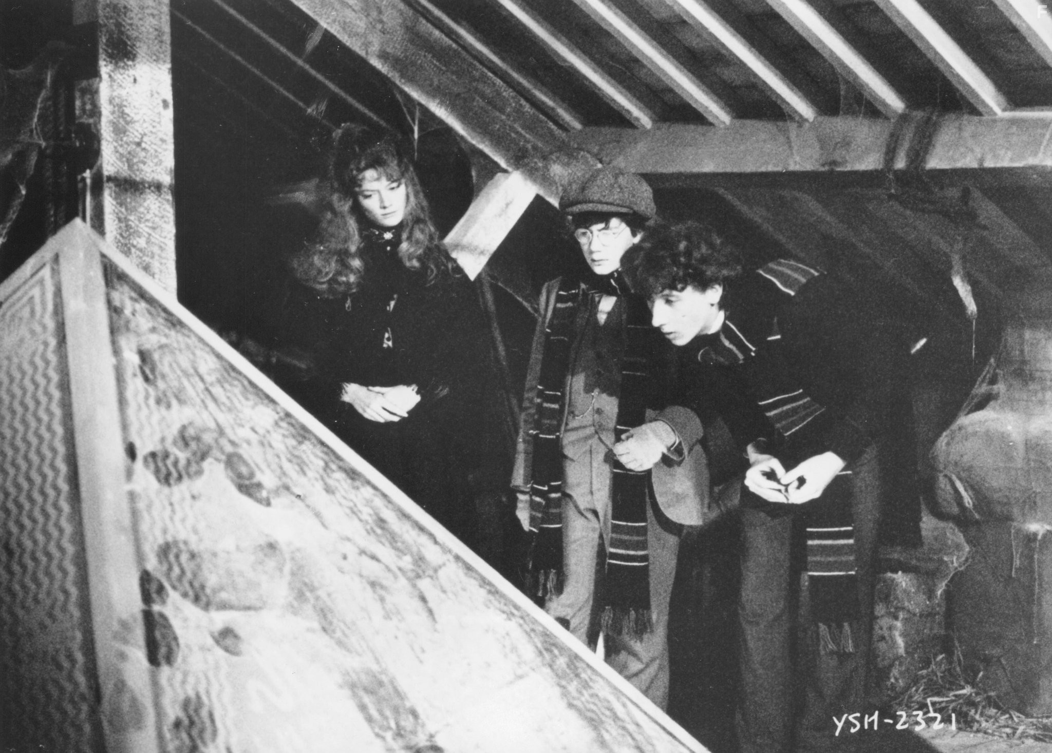 Sophie Ward, Alan Cox, and Nicholas Rowe in Молодой Шерлок Холмс (1985)