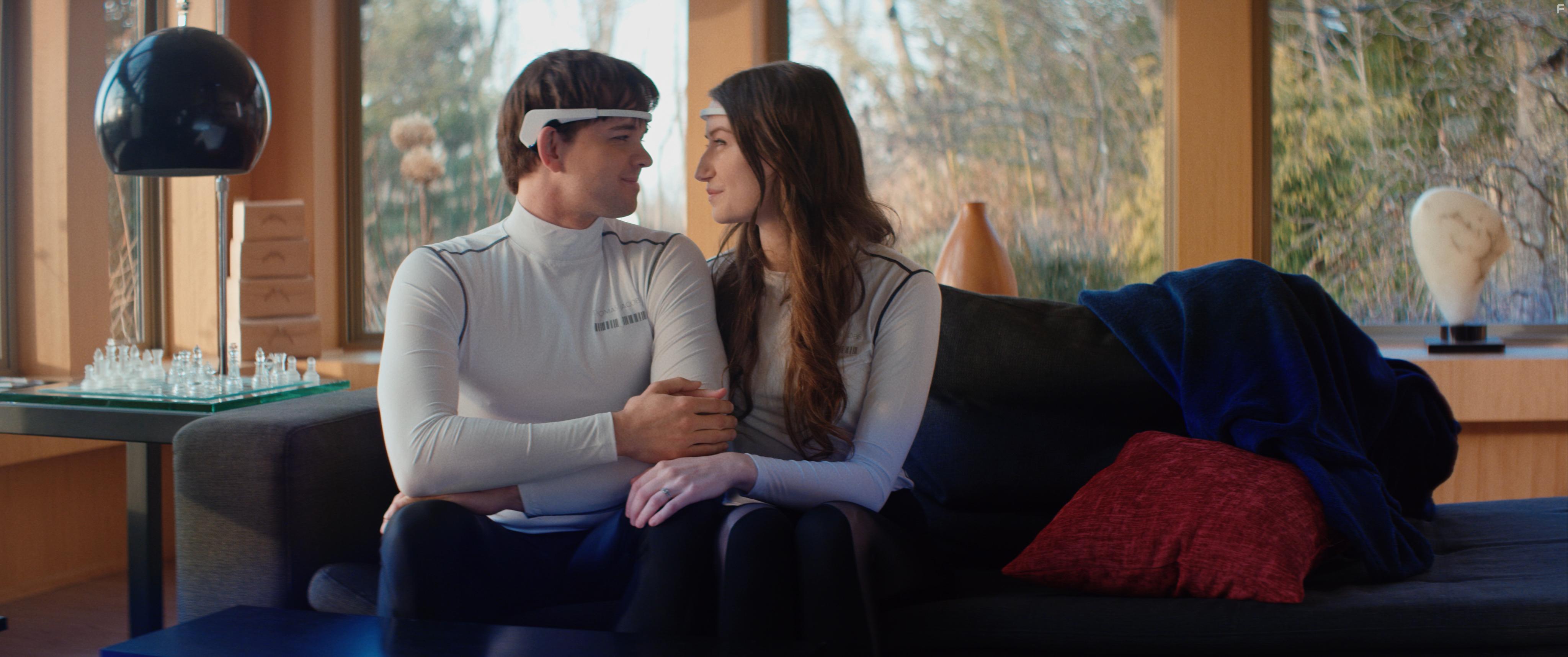 Jim Schubin and Chloe Carroll in The Honeymoon Phase (2019)