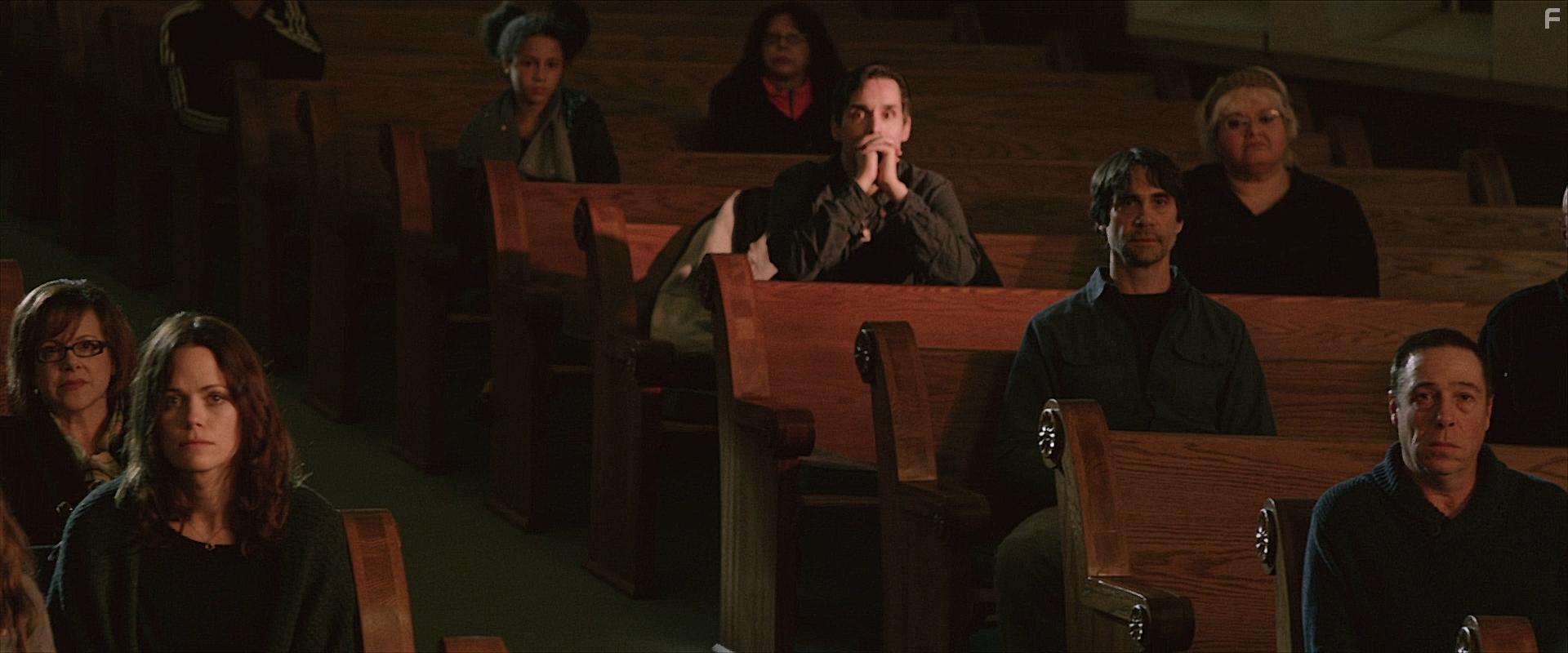 Katia Winter, Rock Ryan, and Alexis Alton in You're Not Alone (2020)