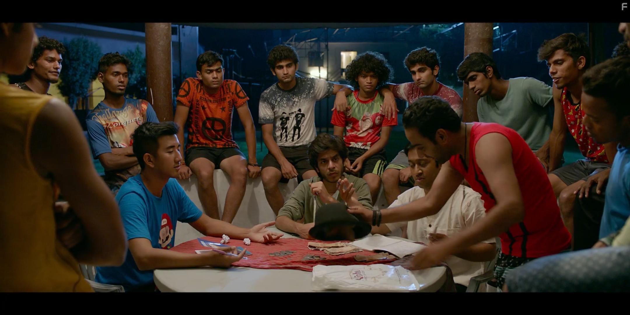 Lukram Smil, Shashank Arora, Aakash Dabhade, and Tasha Bhambra in Penalty (2019)