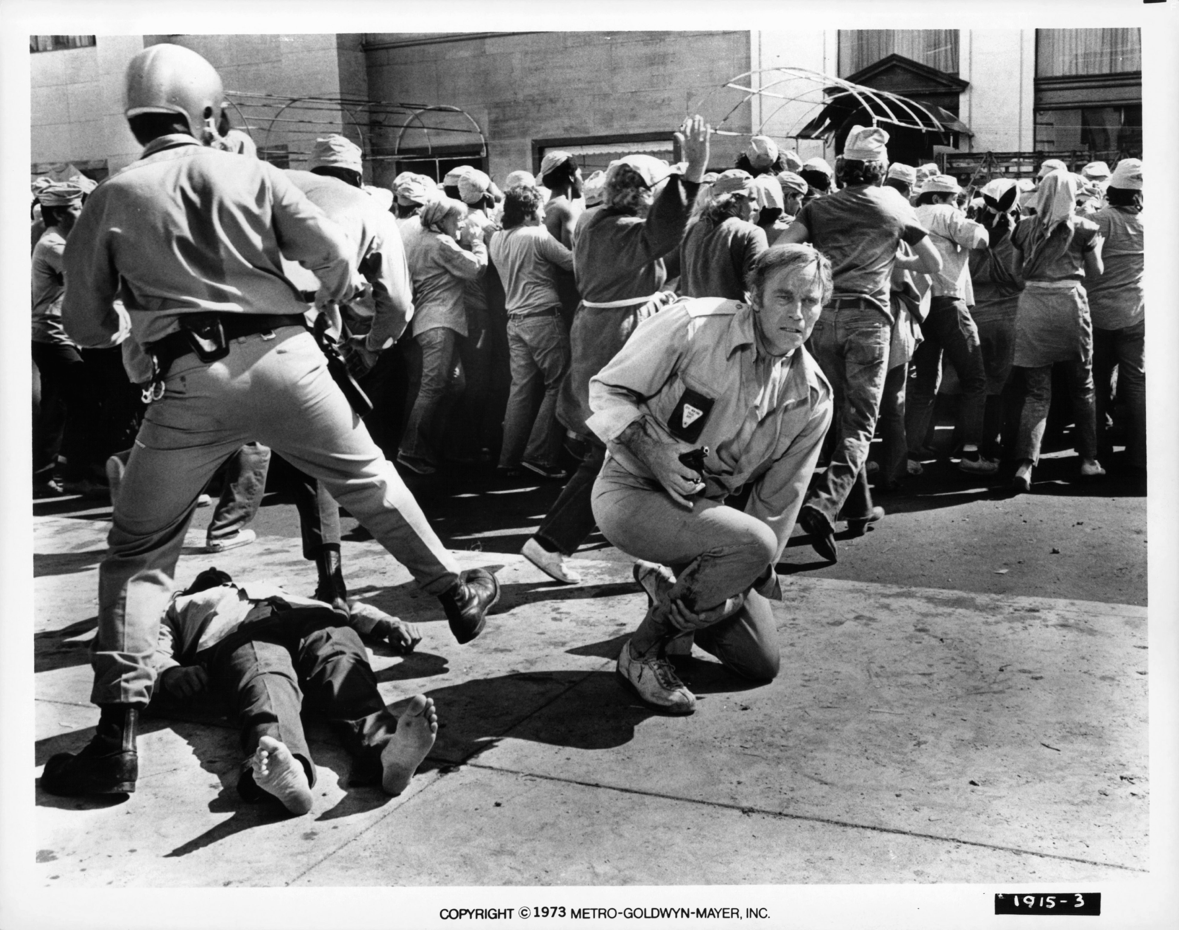 Charlton Heston in Зеленый сойлент (1973)