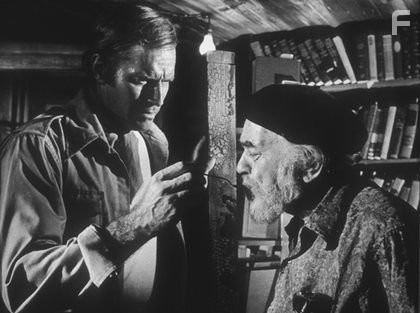 "Soylent Green" Charlton Heston, Edward G. Robinson