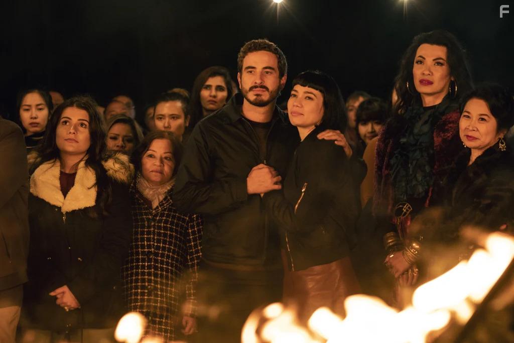 Ryan Corr, Catherine Van-Davies, Suzy Wrong, and Susan Ling Young in Hungry Ghosts (2019)