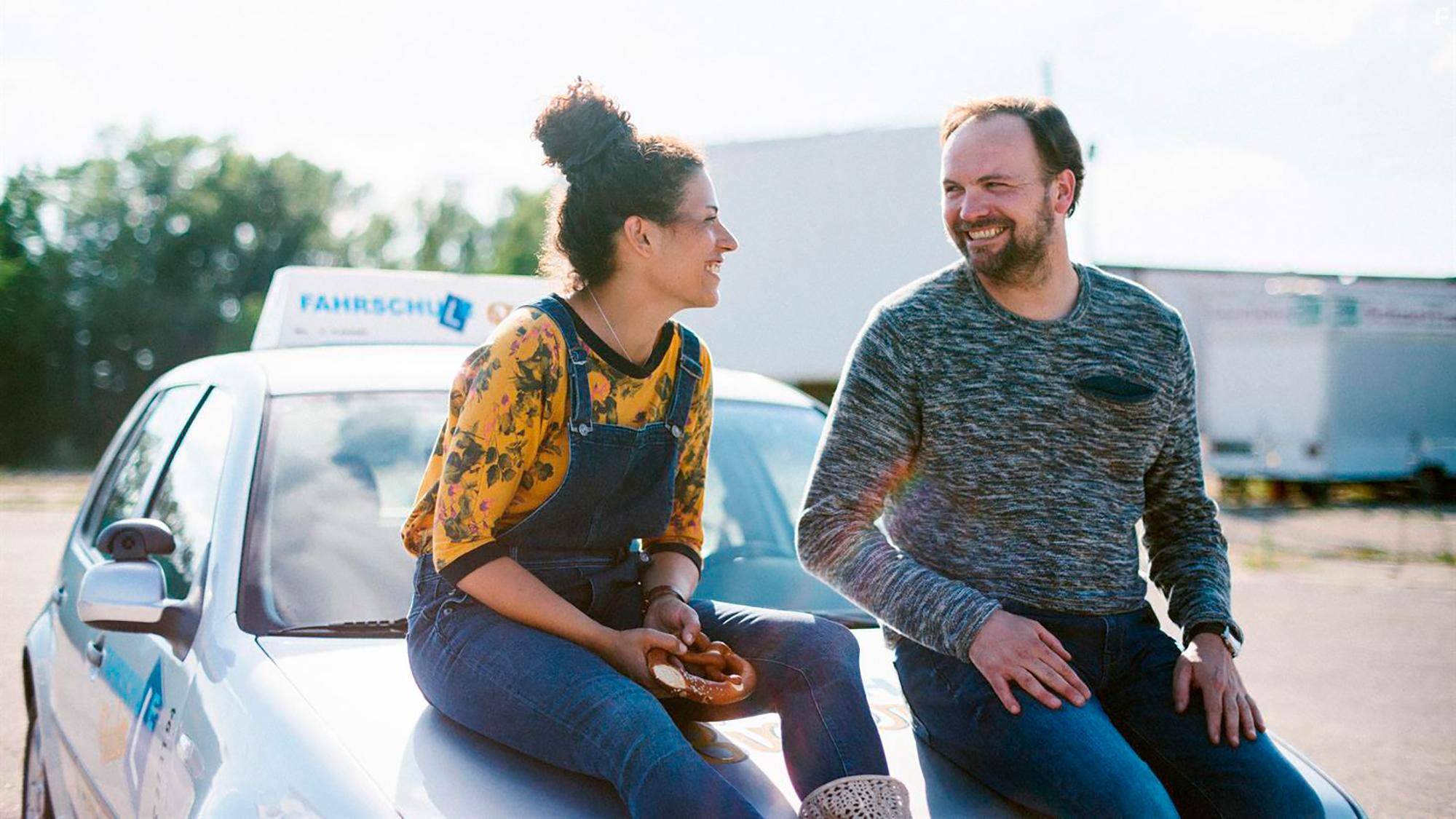 Claudia Kottal and Thomas Stipsits in Love Machine (2019)