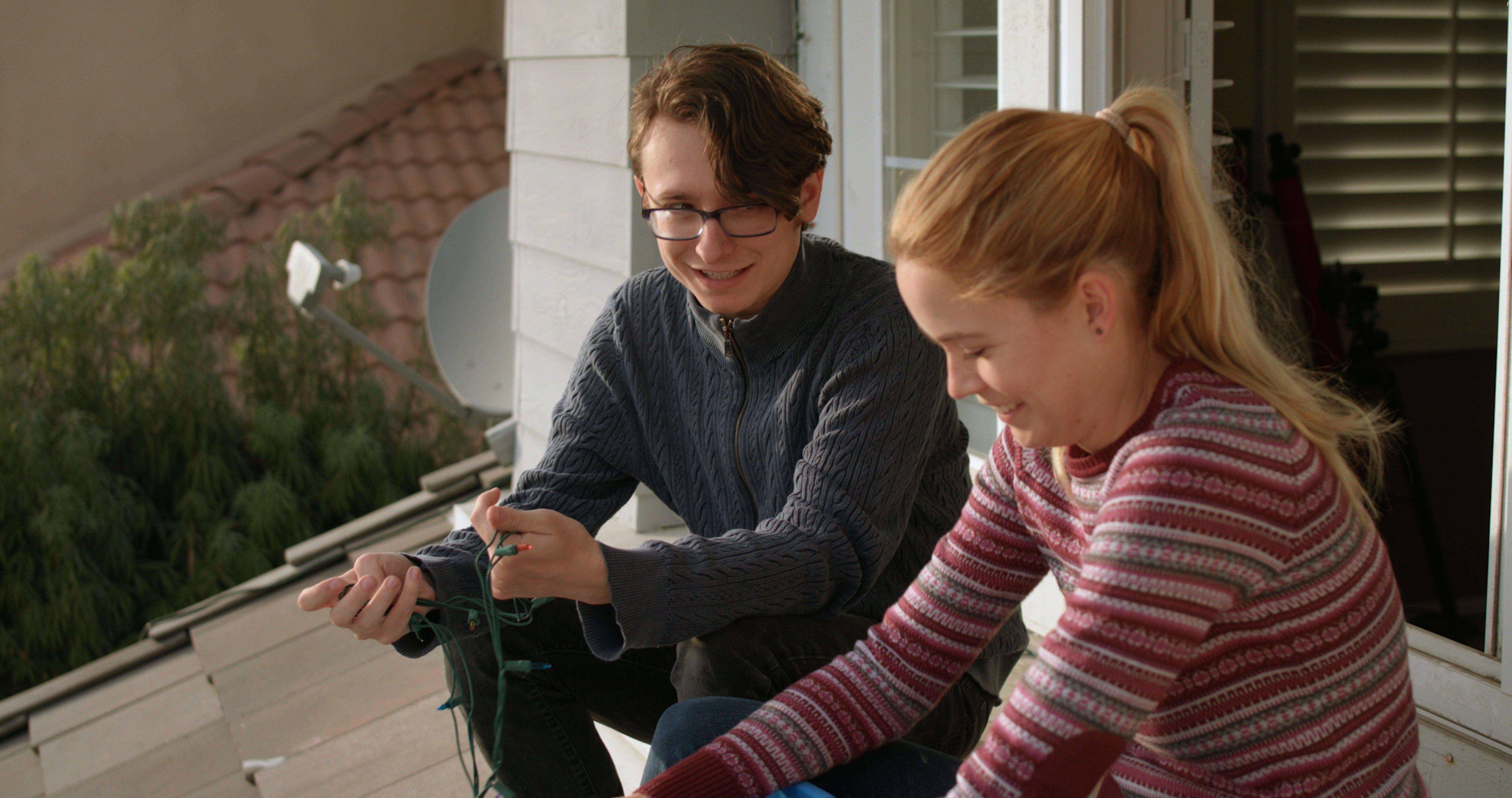 Annie Newton and Drew Petriello in Twelve Days of Christmas (2020)