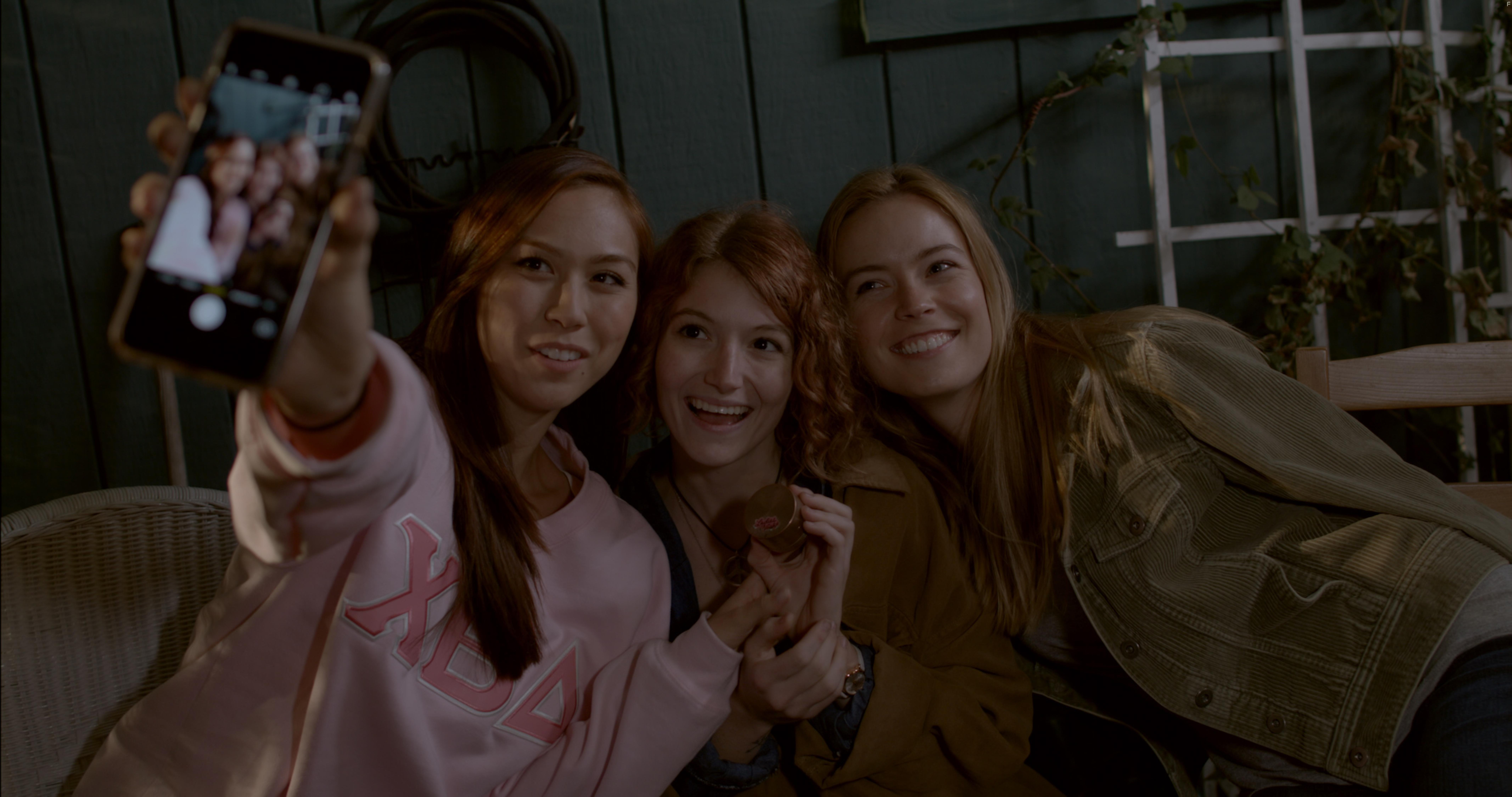 Katee Shean, Annie Newton, and Natasha Gualy in Twelve Days of Christmas (2020)