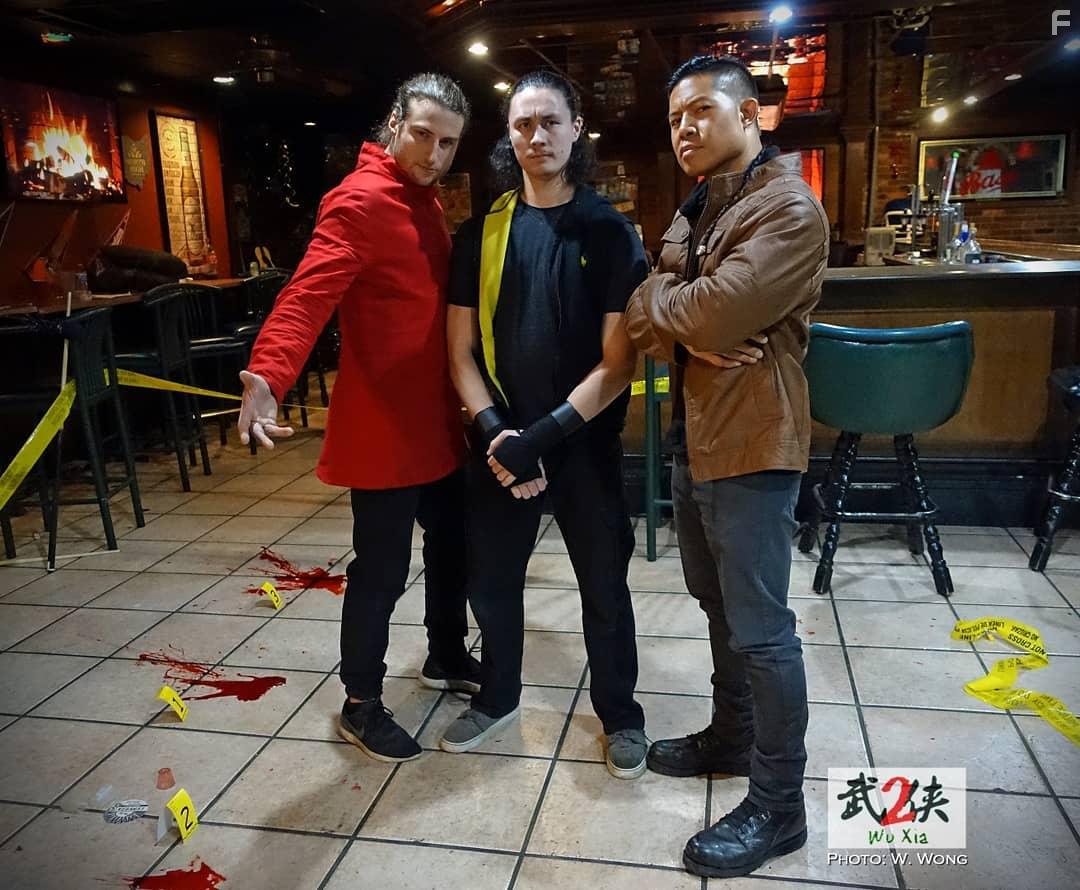 Ben Garton, Jerry Sur, and Matt Kane in Wu Xia 2 the Code (2019)