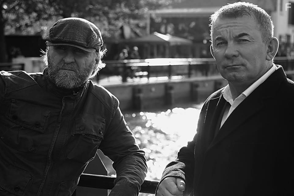 Byron Gibson, Shaun Boland, and Taffy Edwards in English Dogs (2020)