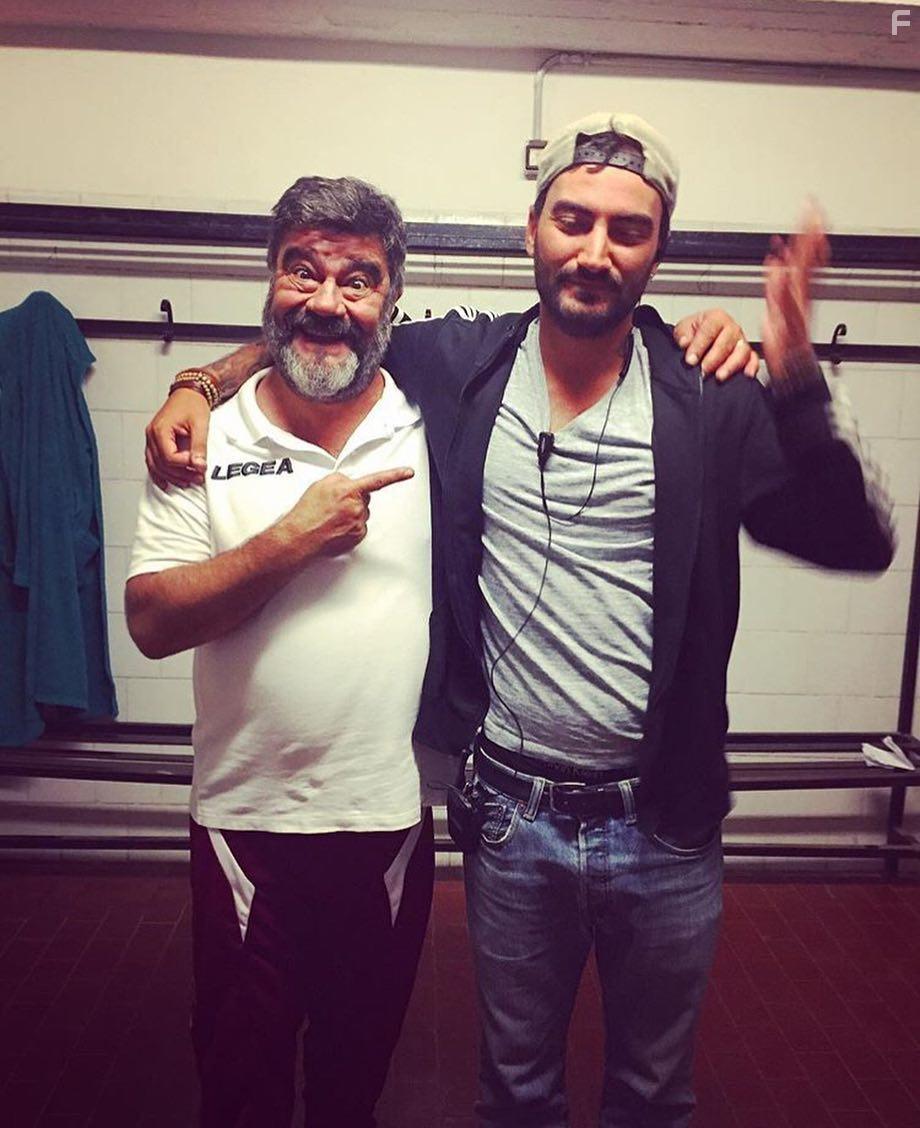 Francesco Pannofino and Francesco Carnesecchi in La partita (2019)