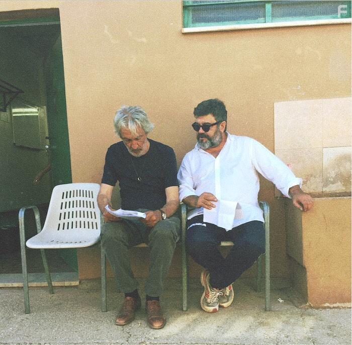 Alberto Di Stasio and Francesco Pannofino in La partita (2019)