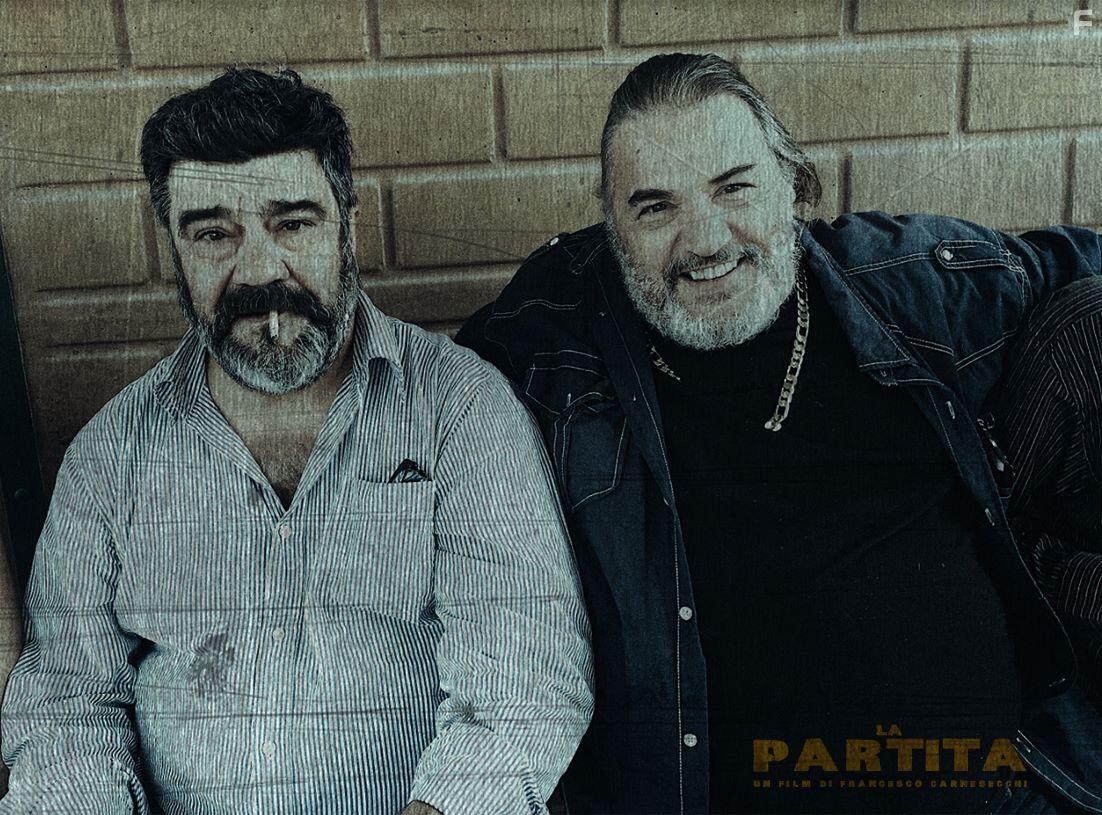 Francesco Pannofino and Stefano Ambrogi in La partita (2019)