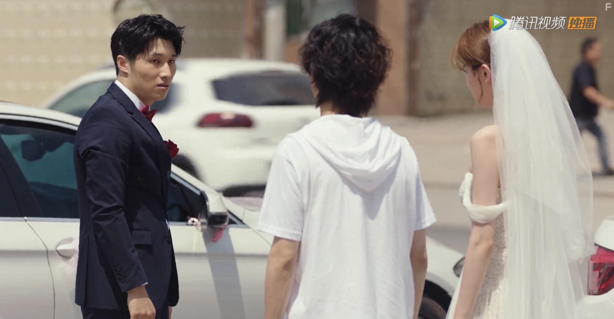 Han Lu, Xin Qiao, and Da Ke in Cross Fire (2020)