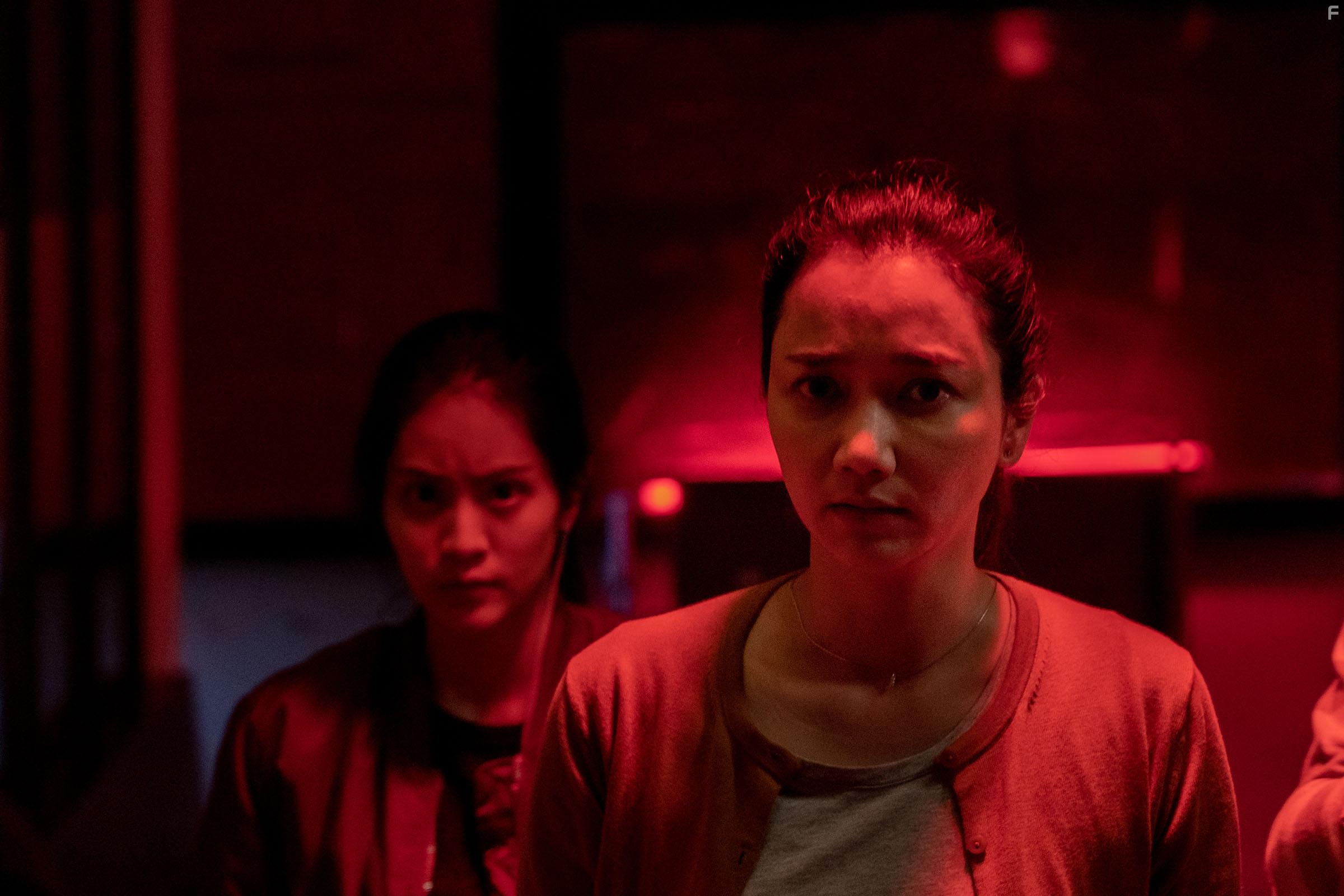 Ramavadi Sirisukha and Natathida Damrongwisetphanit in Nemesis (2019)