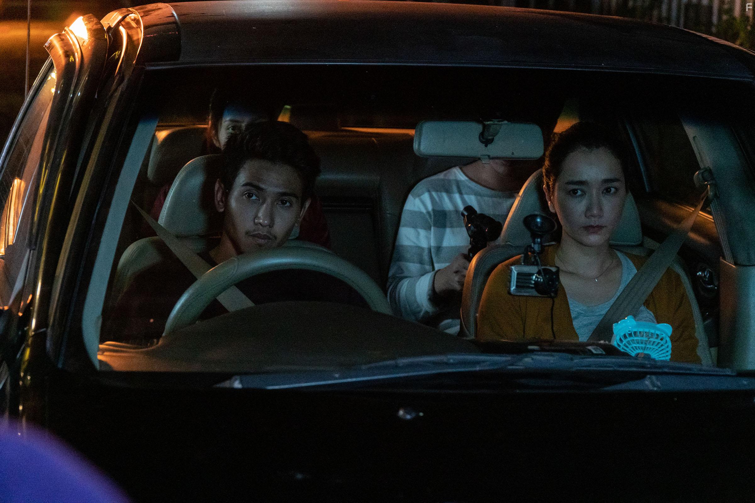 Silp Ruchiravanich, Ramavadi Sirisukha, Natathida Damrongwisetphanit, and Jirayu Tantrakul in Nemesis (2019)