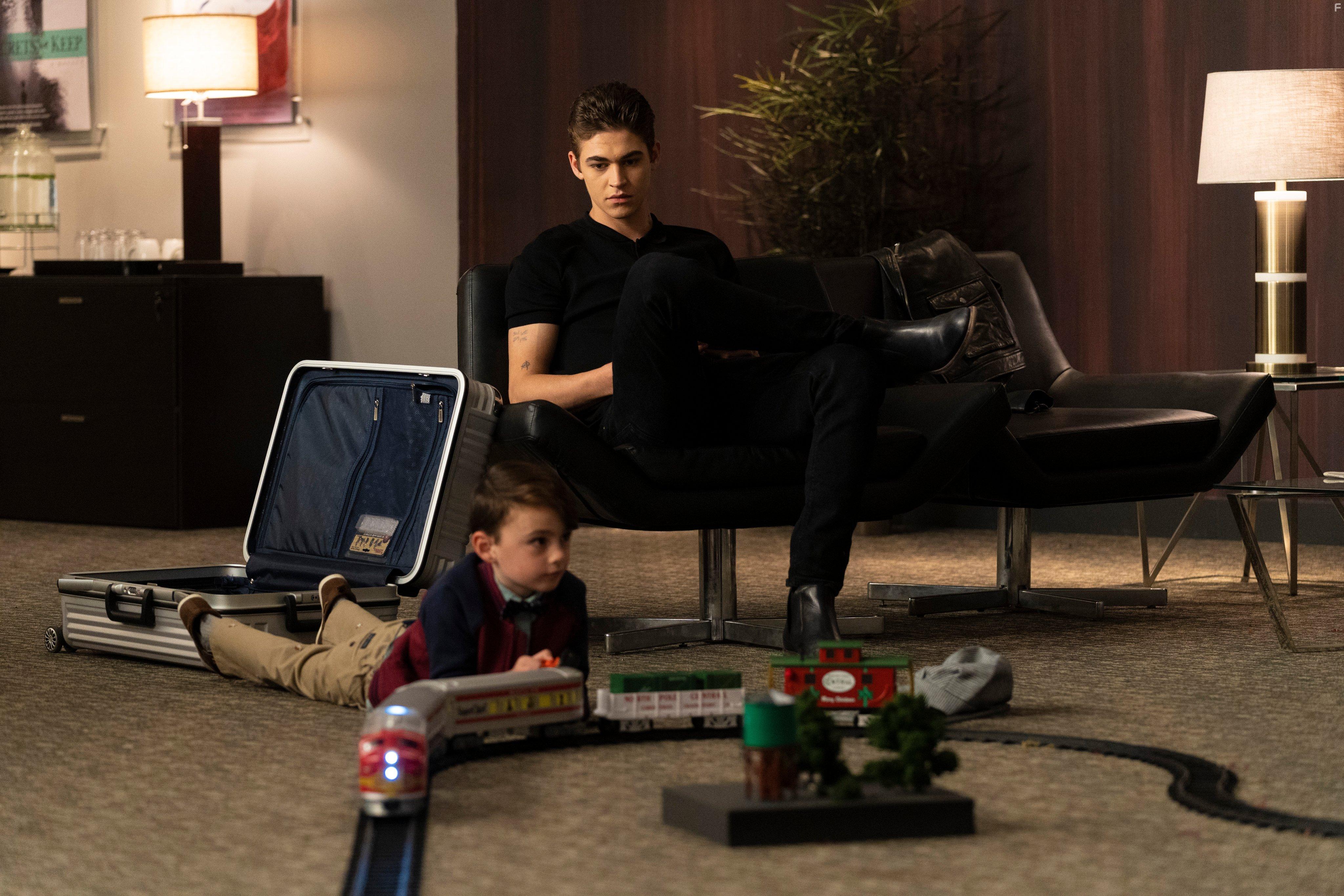 Max Ragone and Hero Fiennes Tiffin in After We Collided (2020)