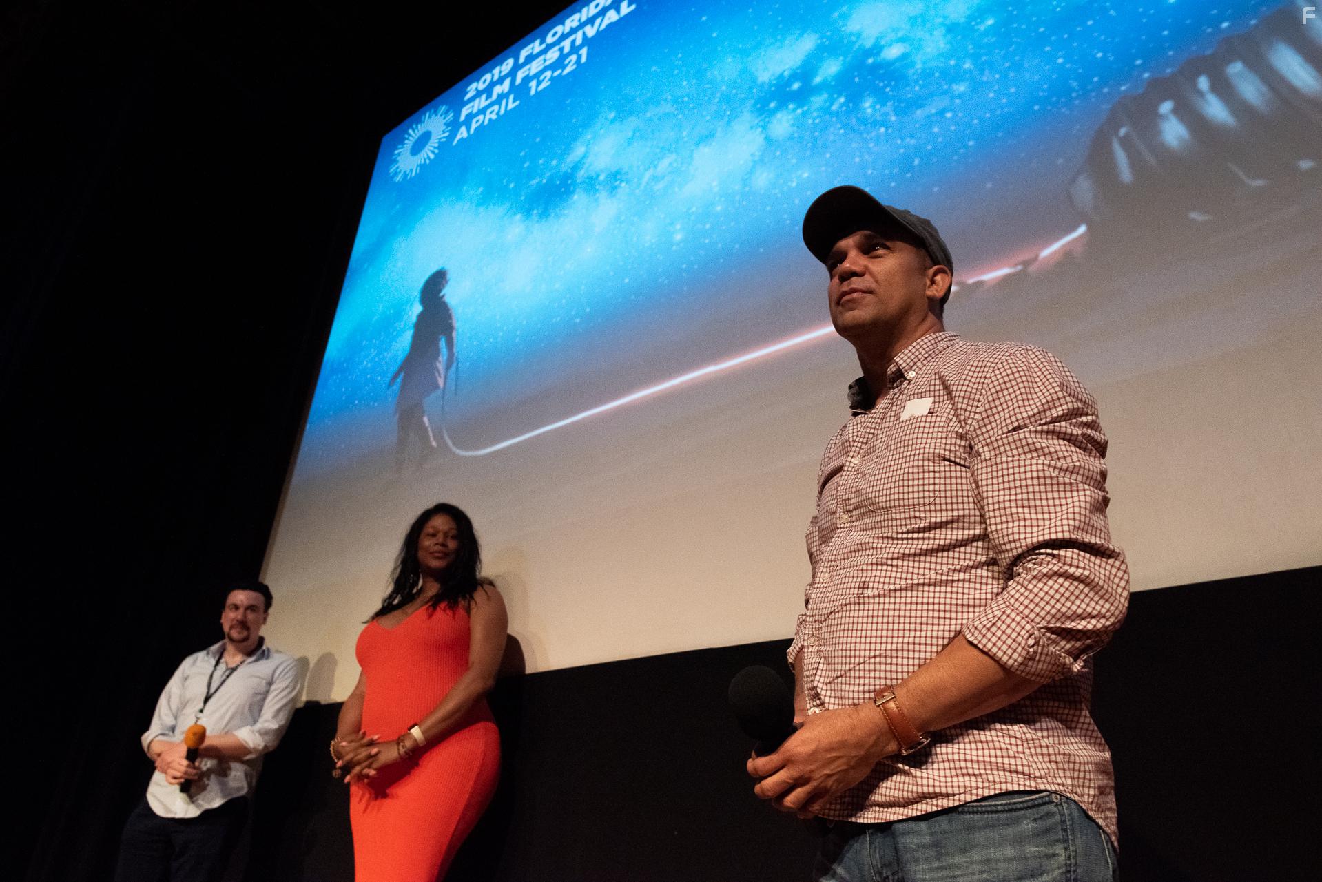 Flavio Alves, John Rotondo, and Ivana Black at an event for The Garden Left Behind (2019)