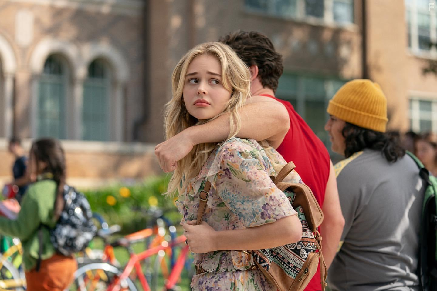 Emily Alyn Lind and Maximilian Acevedo in The Babysitter: Killer Queen (2020)