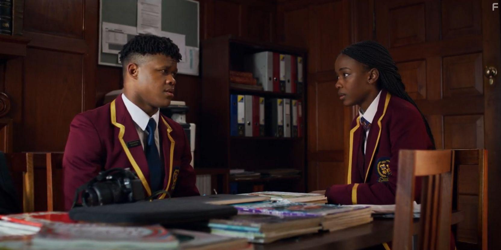 Ama Qamata and Dillon Windvogel in Blood & Water: Trippin' (2020)