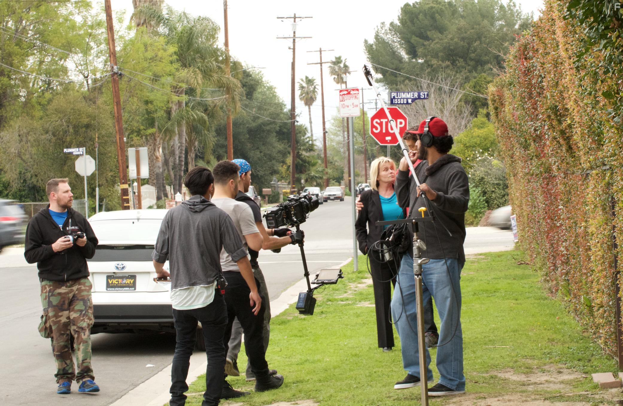 Judi Evans, Braxton Davis, and Romane Simon in Blood Runs Thick (2018)