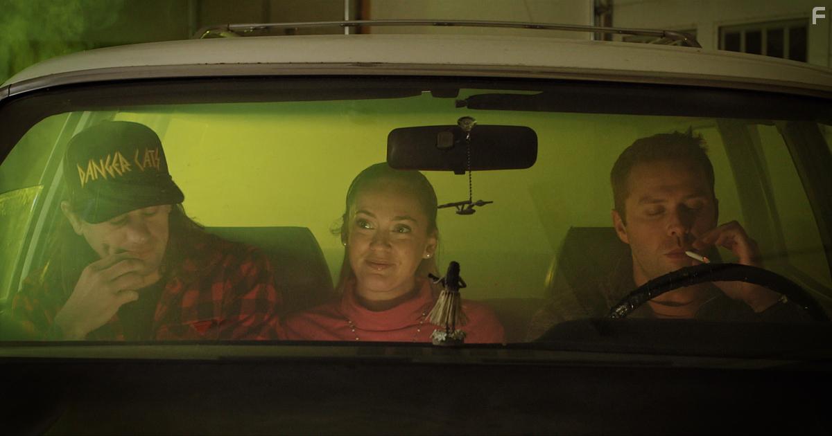 Brendan Blacquier, Julie Whelan, and Alex Gallant in Hot Box (2019)