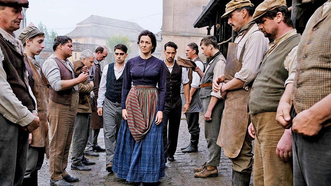 Martina Gedeck, Markus Krojer, and Klaus Steinbacher in Oktoberfest 1900 (2020)