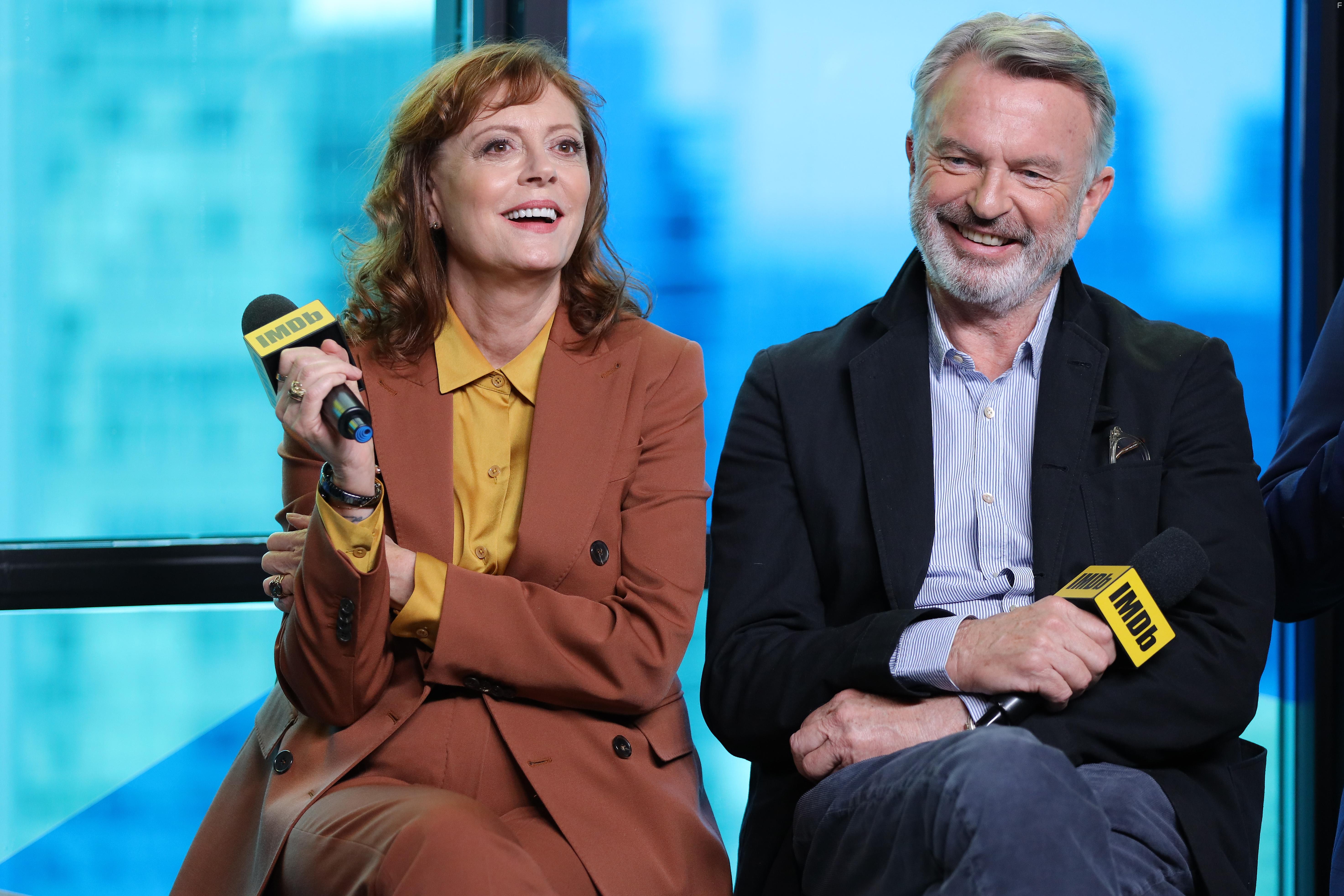 Susan Sarandon and Sam Neill at an event for Blackbird (2019)