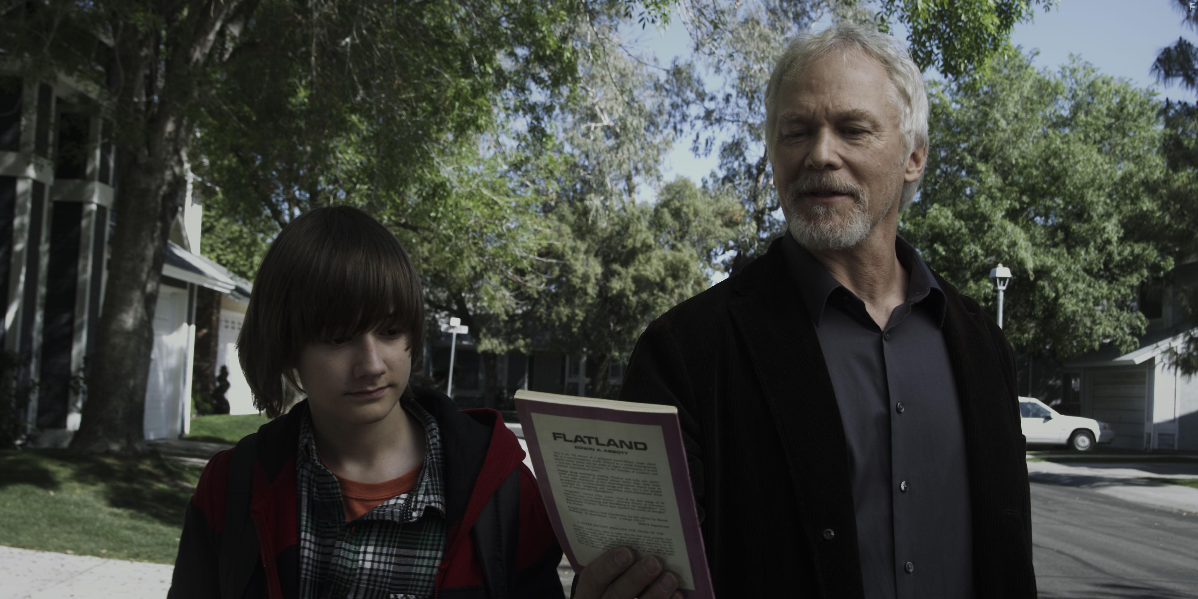 James Morrison and Dartagnan Driscoll in Intersect (2020)