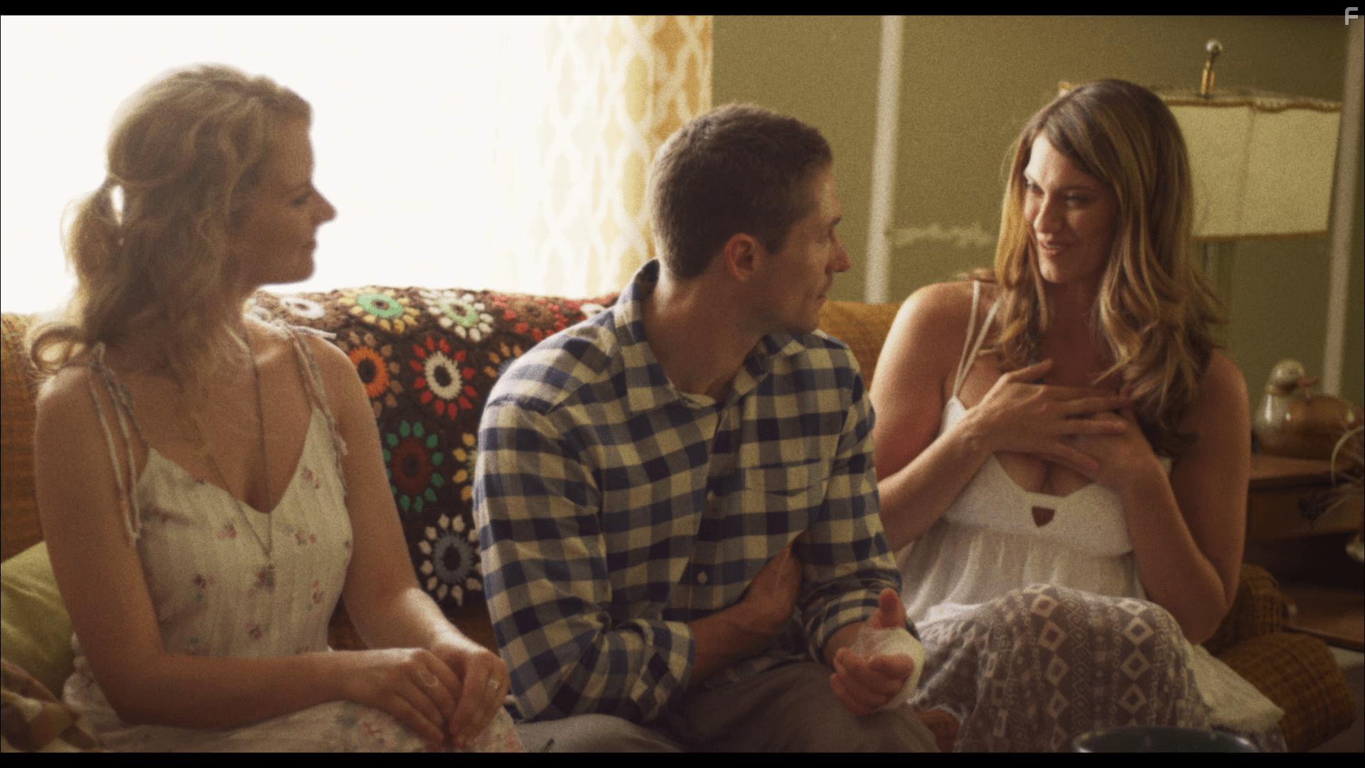 Matthew MacCaull, Heather Doerksen, and Andrea Brooks in Welcome to the Circle (2020)