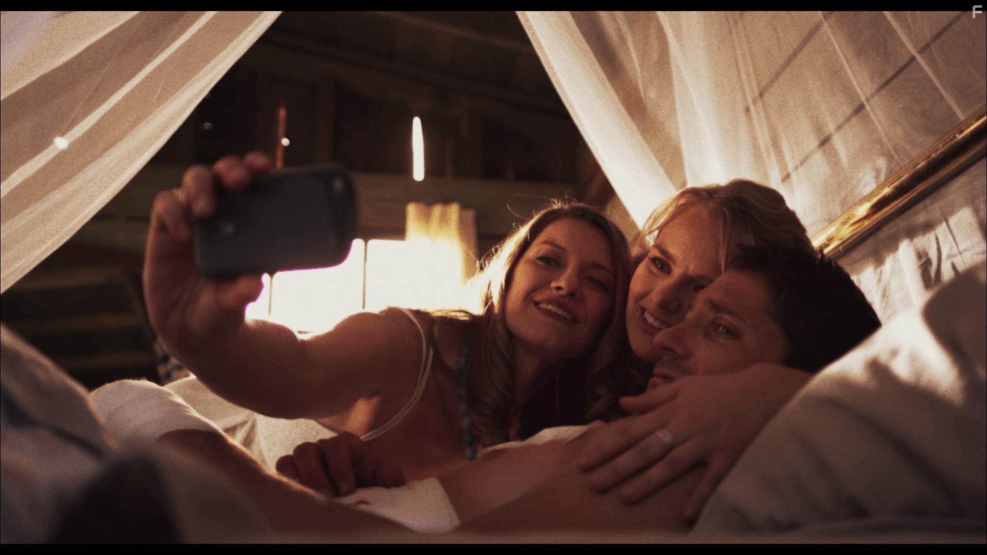 Matthew MacCaull, Heather Doerksen, and Andrea Brooks in Welcome to the Circle (2020)