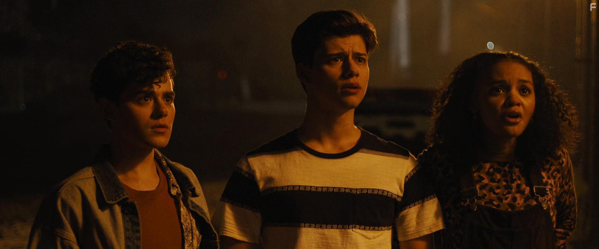 Uriah Shelton, Misha Osherovich, and Celeste O'Connor in Freaky (2020)