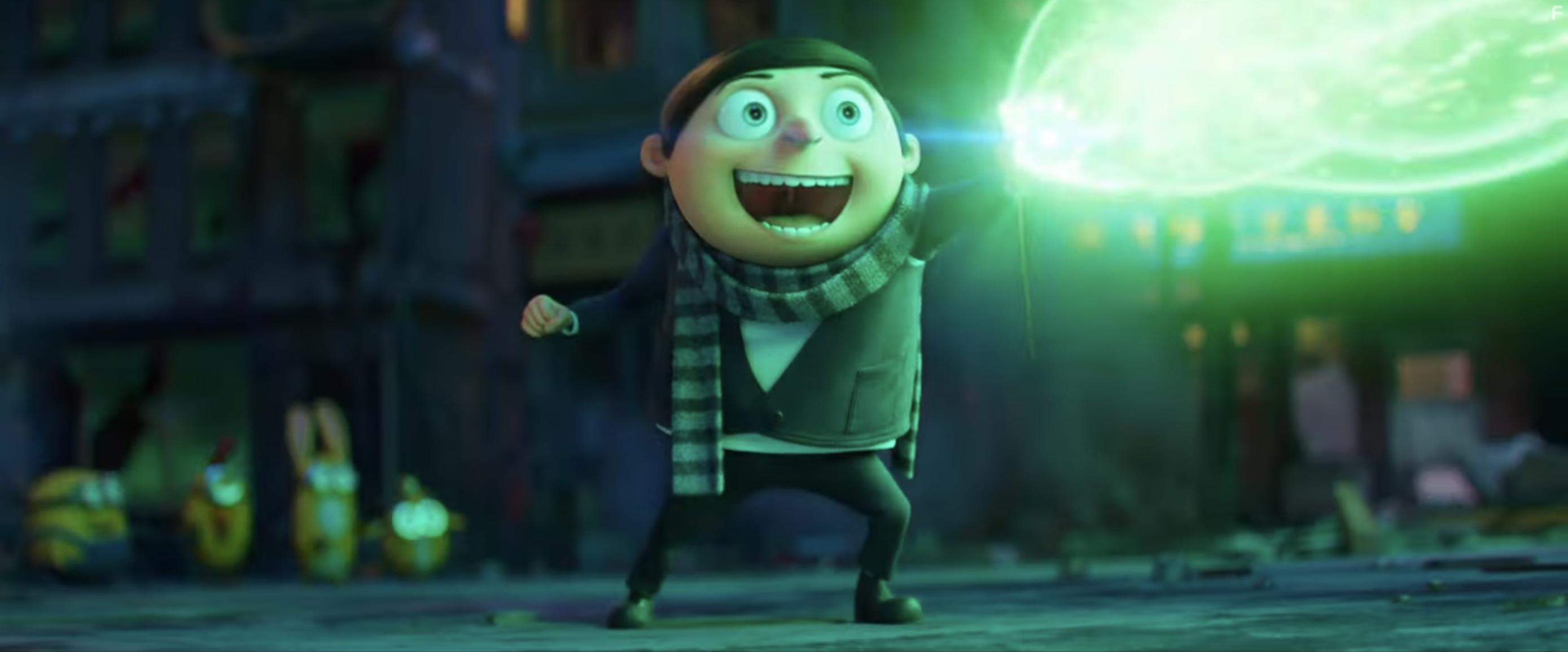 Steve Carell and Pierre Coffin in Minions 2: The Rise of Gru (2022)
