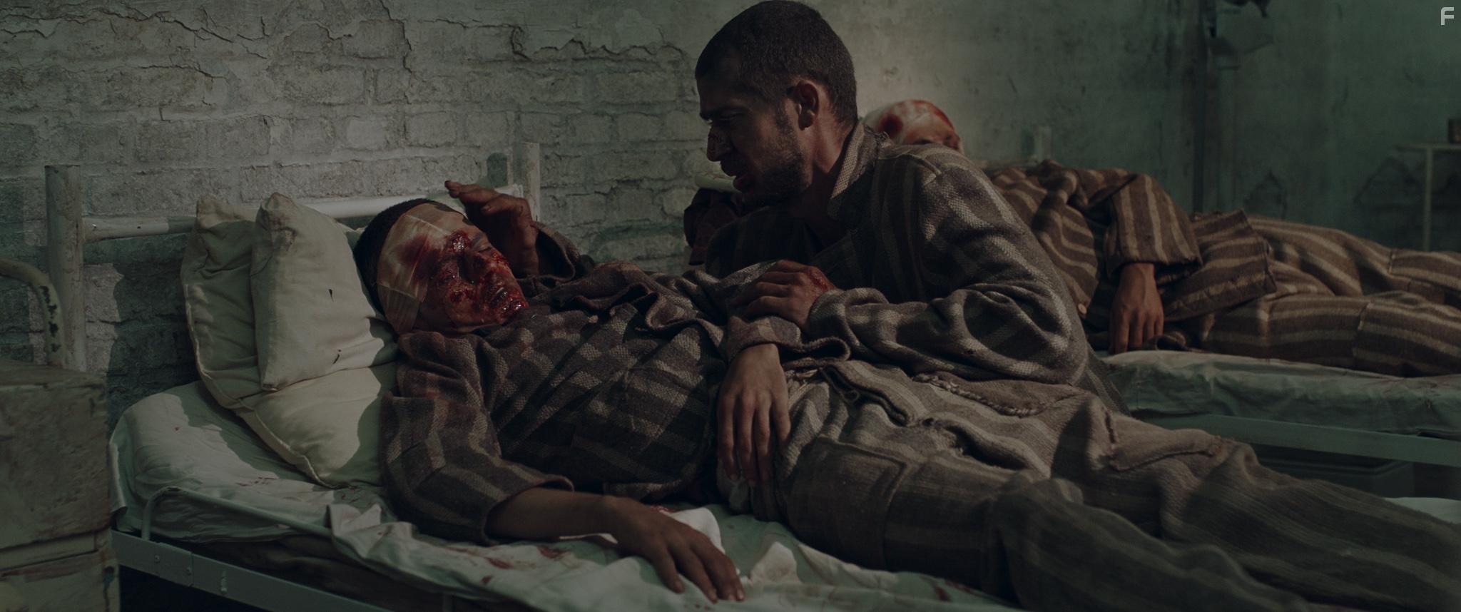 Ciprian Nicula and Vali Popescu in Between Pain and Amen (2019)