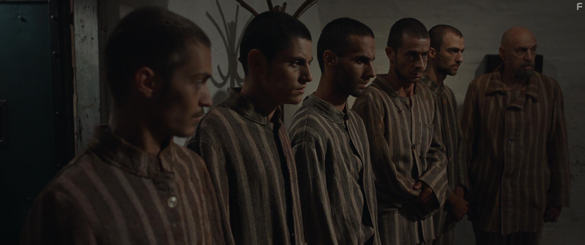 Bogdan Salceanu, Remus Stanescu, Laurentiu Stan, Iany Panait, Ciprian Nicula, and Vali Popescu in Between Pain and Amen (2019)