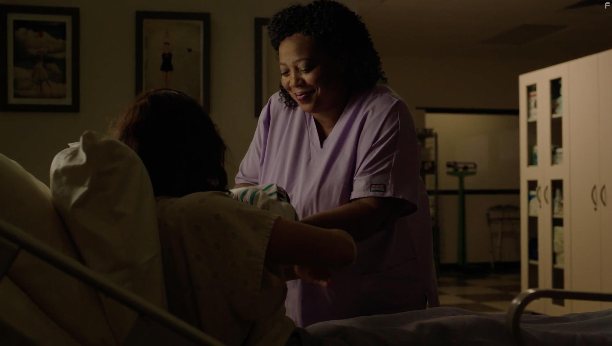 Mimi Fletcher and Carrie Wampler in The Surrogate (2020)