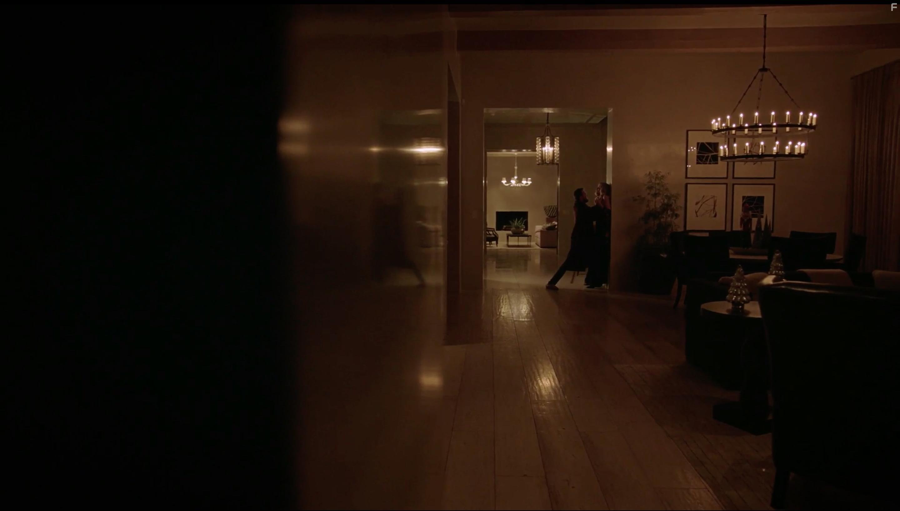 Carl Beukes and Brianne Davis in The Surrogate (2020)