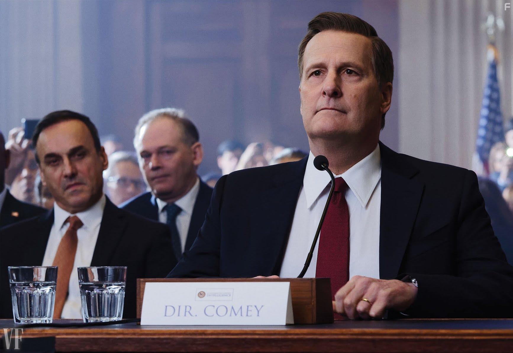 Jeff Daniels and T.R. Knight in The Comey Rule: Night Two (2020)