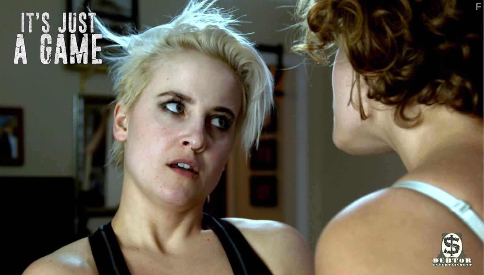 Alicia M. Clark and Leah Hudspeth in It's Just a Game (2018)