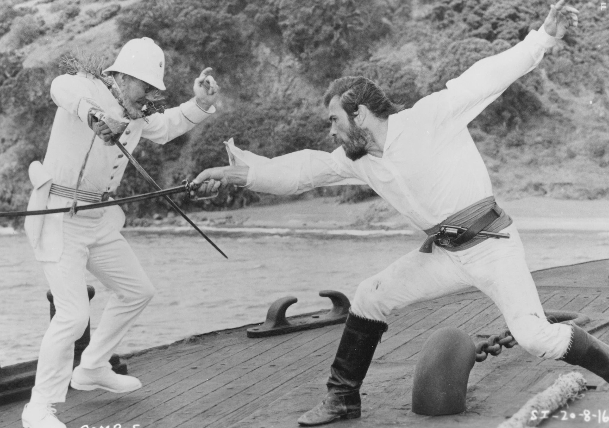 Tommy Lee Jones and Grant Tilly in Нэйт и Хейс (1983)