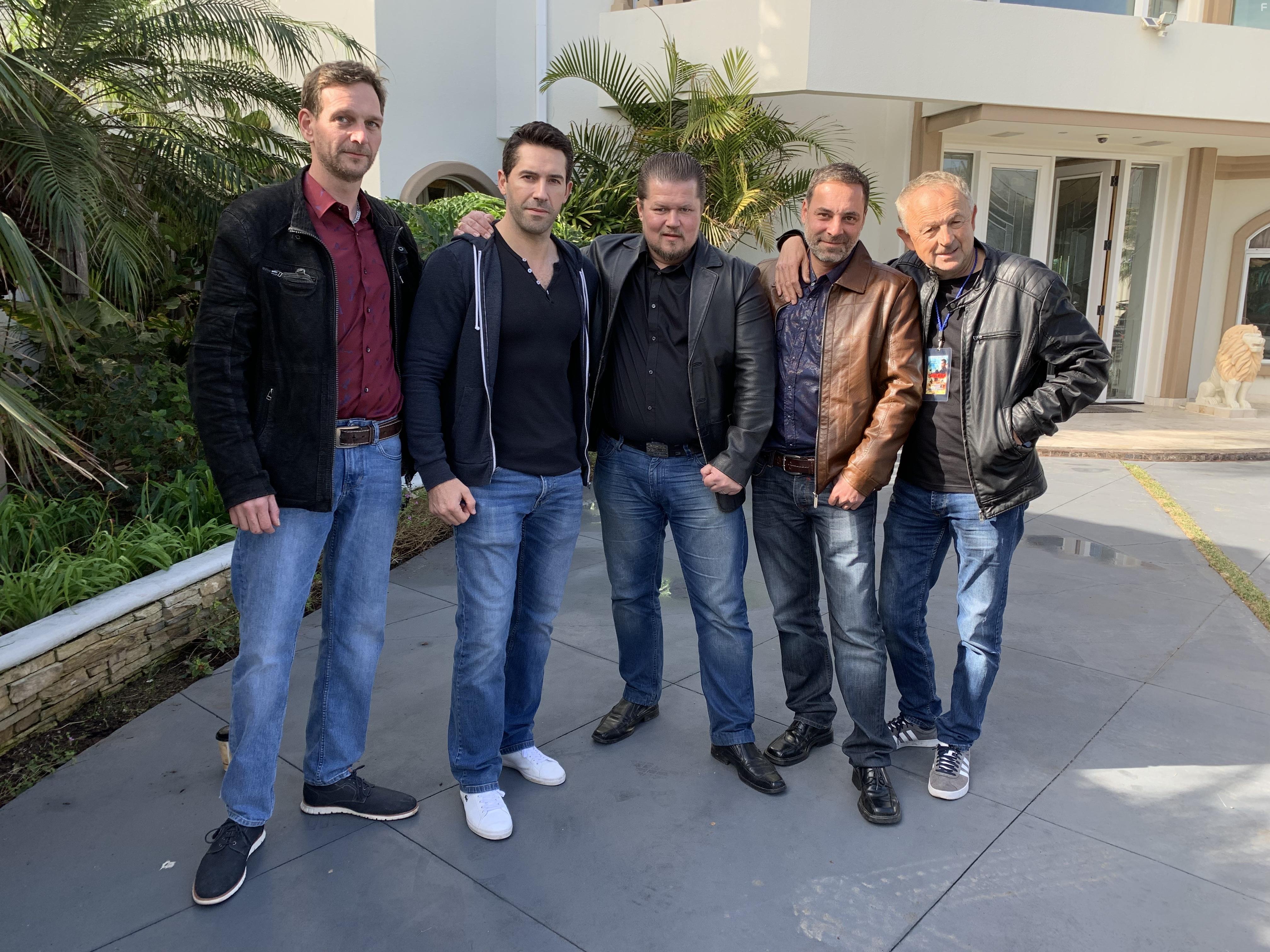 Scott Adkins, Rafael Primorac, and Peter Organ in Seized (2020)