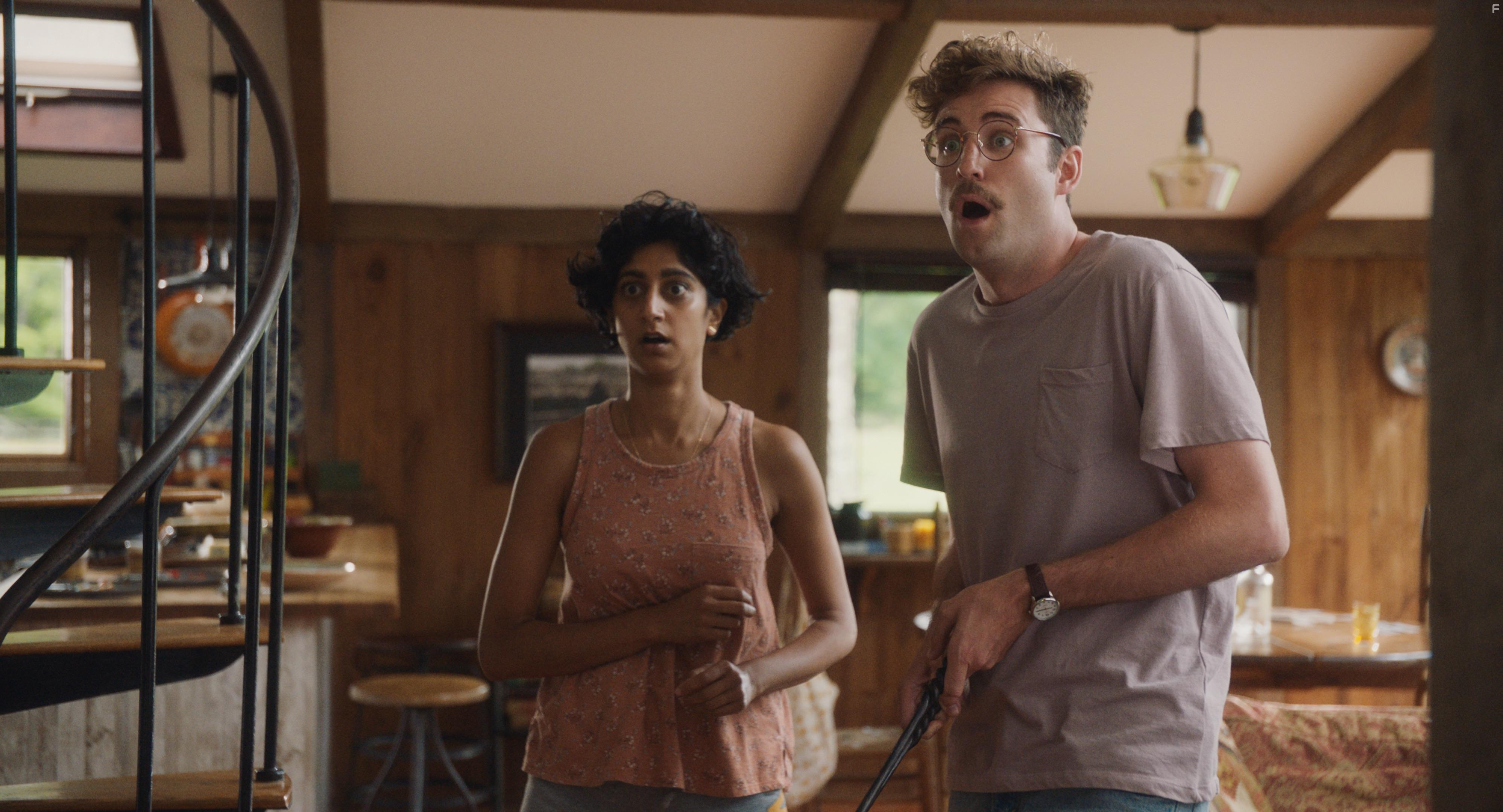 Sunita Mani and John Reynolds in Save Yourselves! (2020)