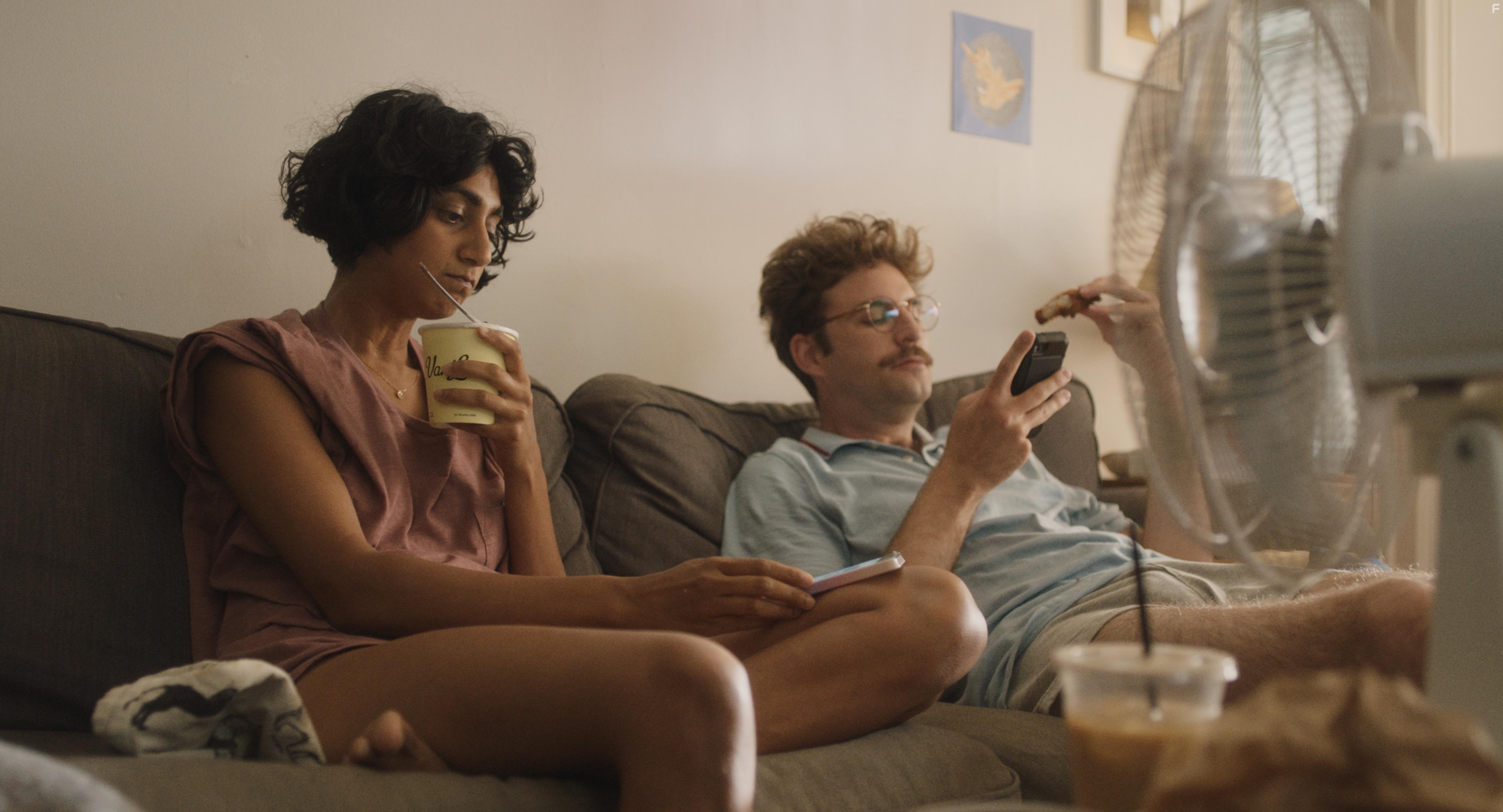 Sunita Mani and John Reynolds in Save Yourselves! (2020)