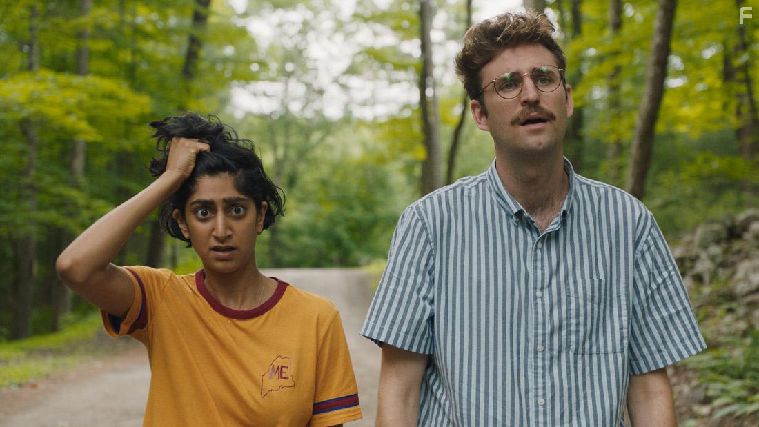 Sunita Mani and John Reynolds in Save Yourselves! (2020)