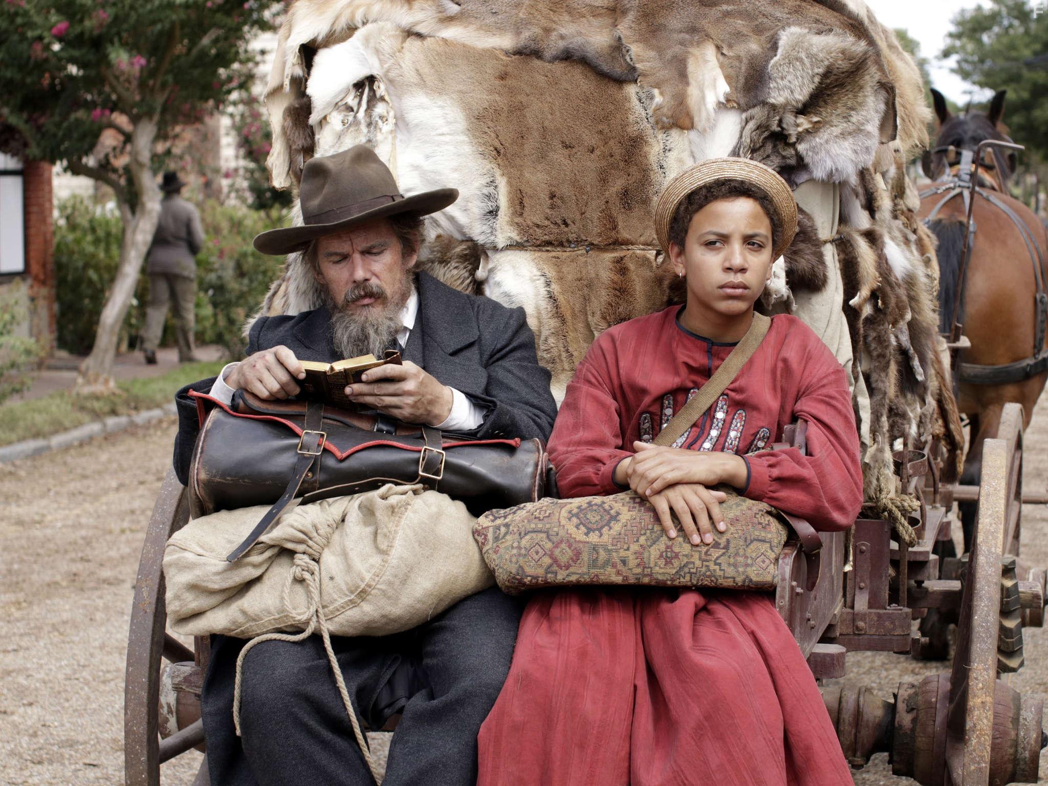 Ethan Hawke and Joshua Caleb Johnson in The Good Lord Bird: Smells Like Bear (2020)