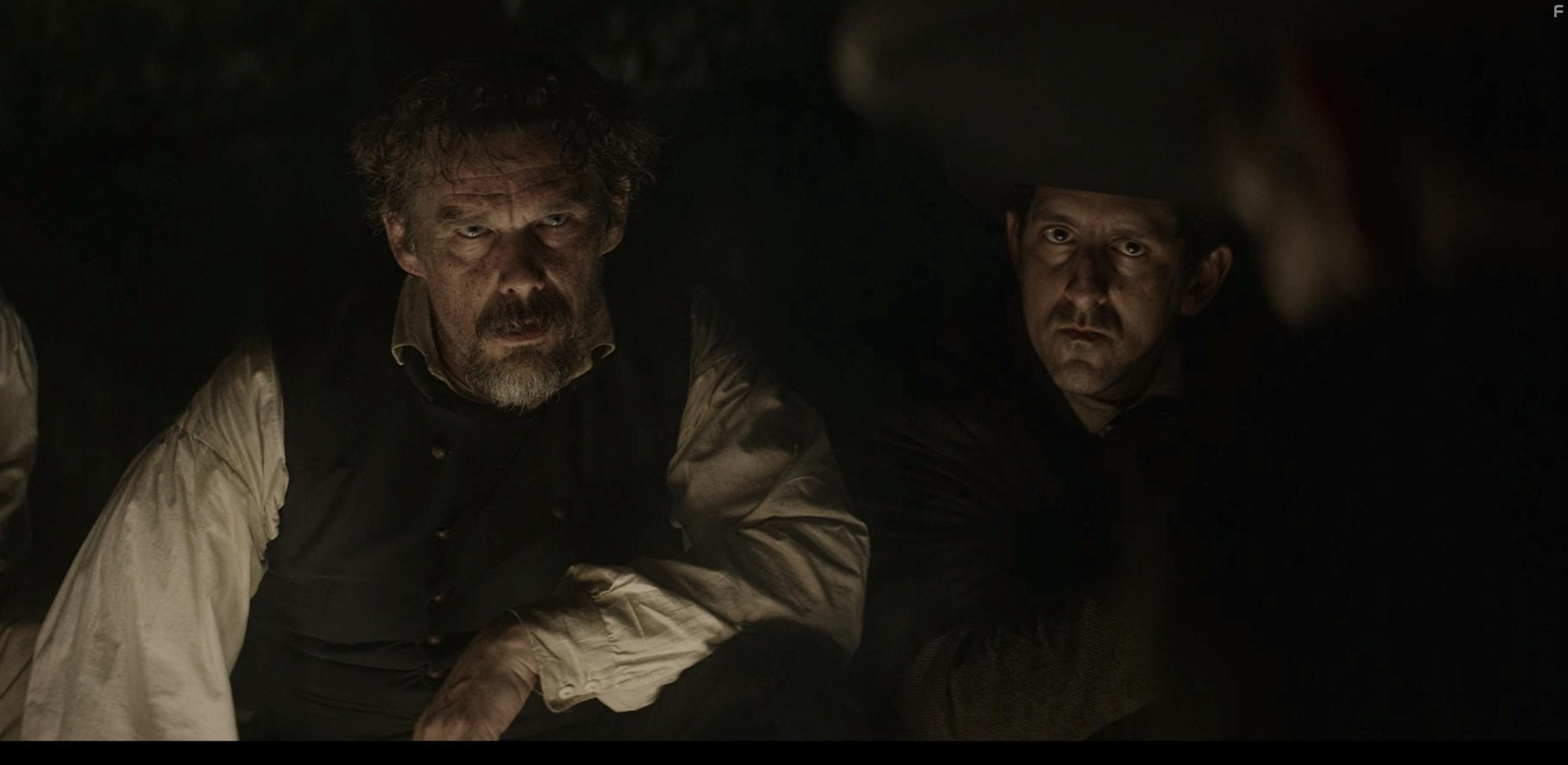 Ethan Hawke and Adam Shapiro in The Good Lord Bird (2020)