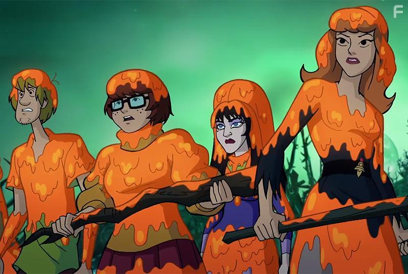 Matthew Lillard, Grey Griffin, and Kate Micucci in Happy Halloween, Scooby-Doo! (2020)