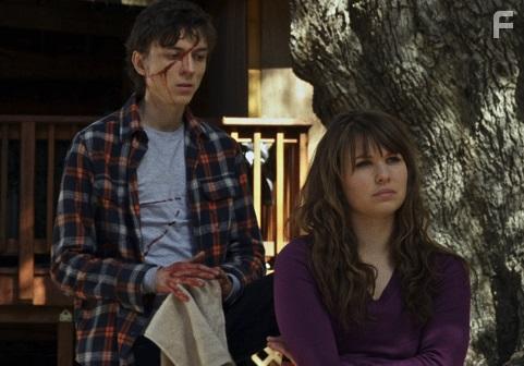 Olivia Tennet and Milo Cawthorne in Blood Punch (2014)