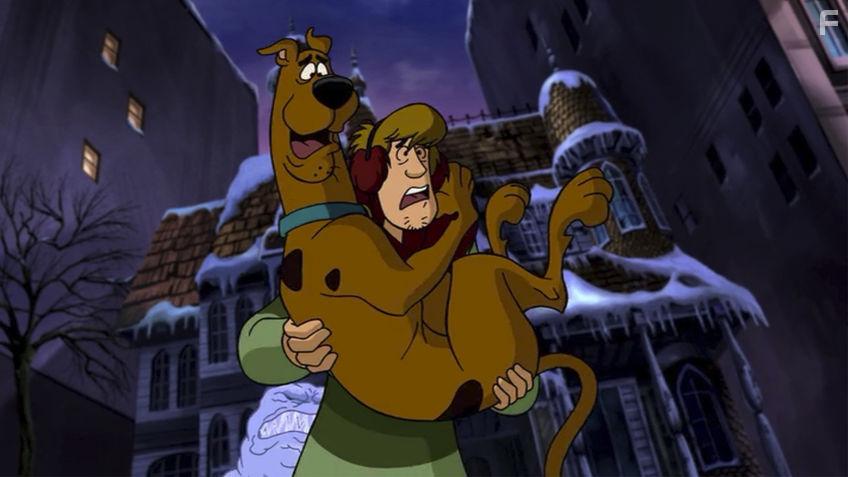 Matthew Lillard and Frank Welker in Scooby-Doo! Haunted Holidays (2012)